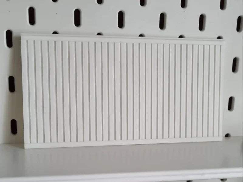 Modern Miniature Slatted Wall Panel (1/12 Scale)