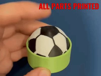 Football Clicker (ALL PARTS PRINTED)