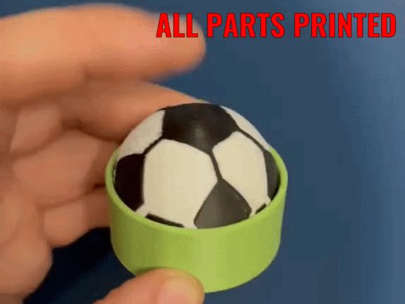 Football Clicker (ALL PARTS PRINTED)