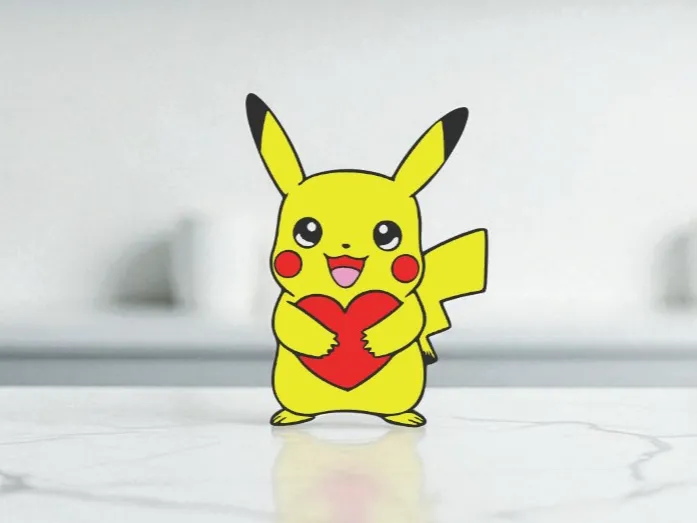 Pikachu Disegno 2D