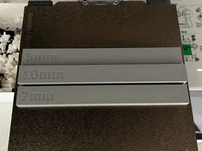 Rolling pins for A1 mini 5mm / 7mm / 10mm