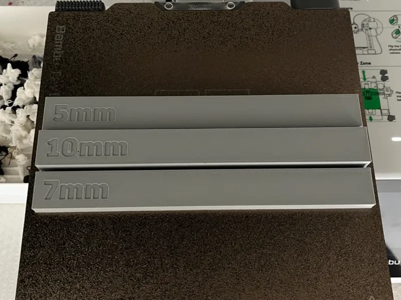 Ausrollhölzer für A1 mini 5mm / 7mm / 10mm