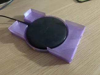 Smarphone charging cradle - circle