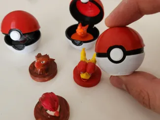 Pokemons in the ball