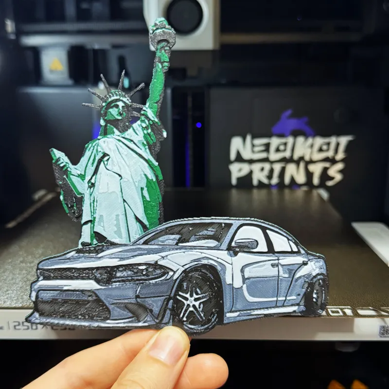 Liberty Charger (HueForge)