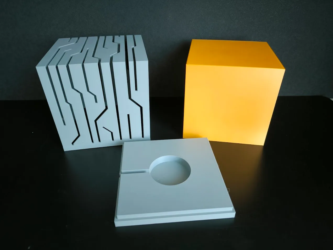Cube Lamp view 3