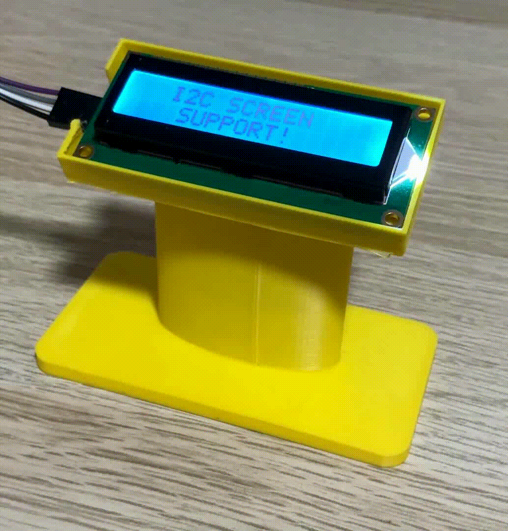 V2! | I2C SCREEN SUPPORT