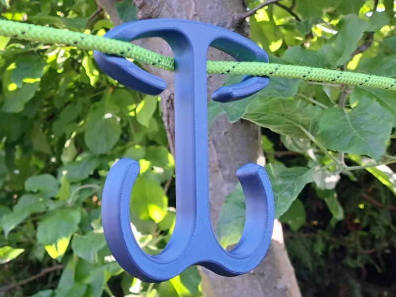 Heavy Duty Rope Hook (Double Hook)
