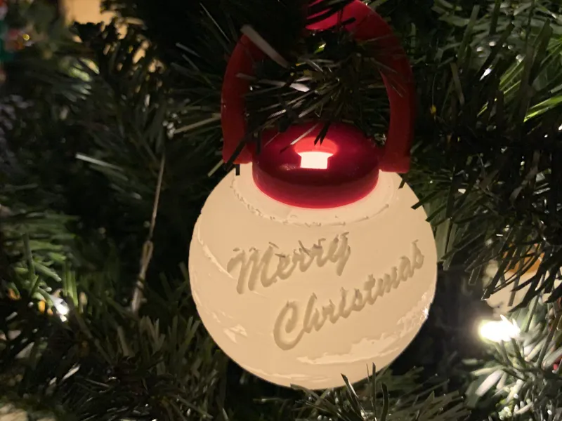 Winter Scene Ornament