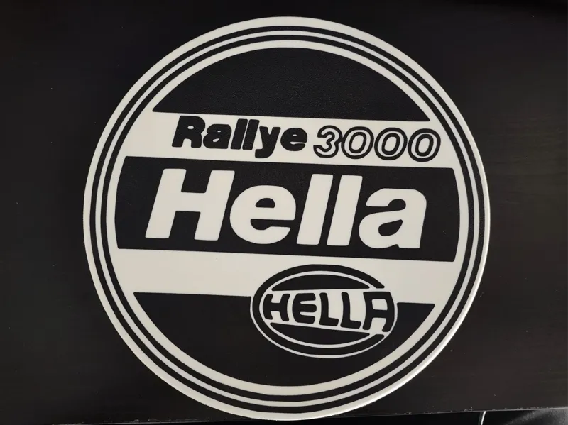 Hella Rallye 300 ligthbox real cover for headlight