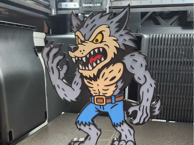 Midnight Howler - Wall Decor (No AMS)