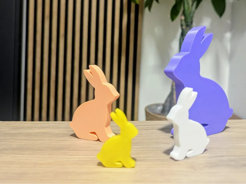 Easter bunny decoration