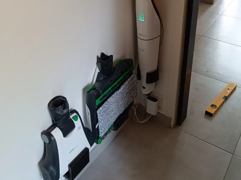 Vorwerk Kobold VB100 WallMount mop brushes battery