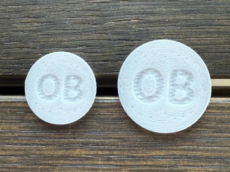 Personalized golf ball markers for green