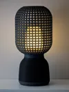 Woven Lamp Fluted Base Set