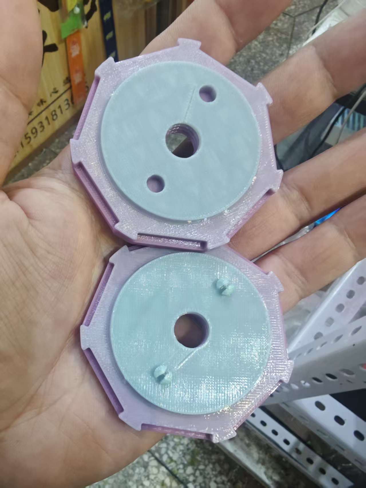 Miniatura 3 do modelo 3D 倒链手拉葫芦斤不落（纯打印无需任何五金件，越玩越丝滑）