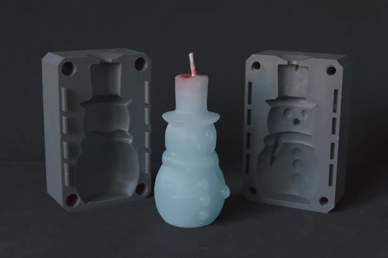 Candle Mold - Customizable view 2