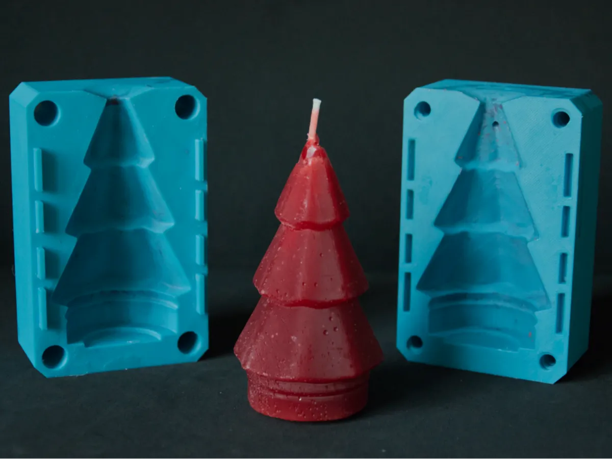 Candle Mold - Customizable by MakerVerse Designs MakerWorld: Download Free 3D Models - 3D model önizlemesi