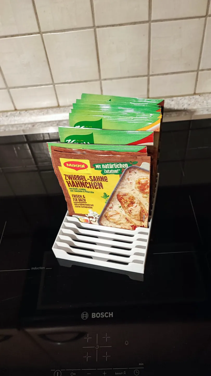 Kitchen Pack Organizer Box Spice Soup view 4