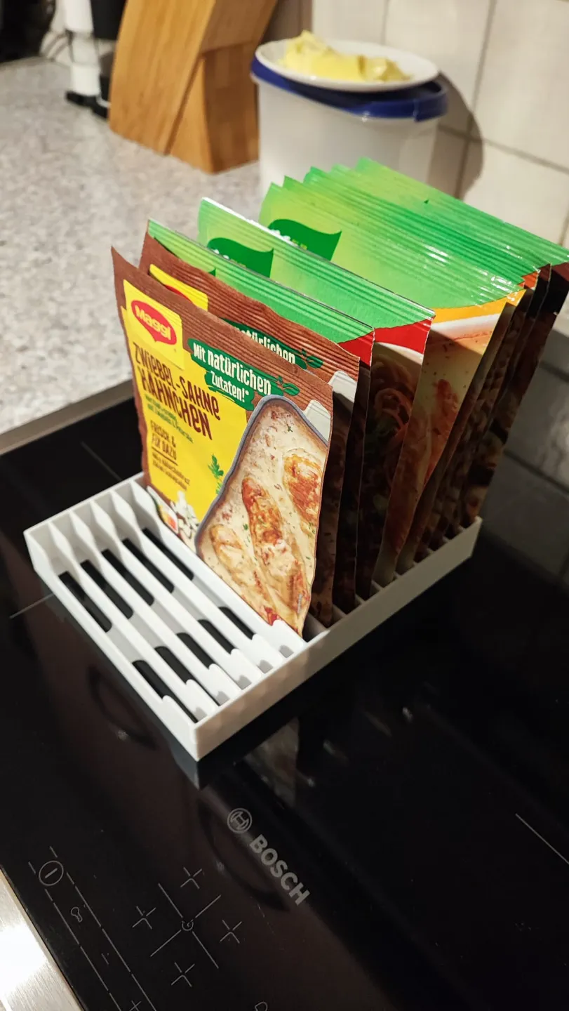 Kitchen Pack Organizer Box Spice Soup view 2
