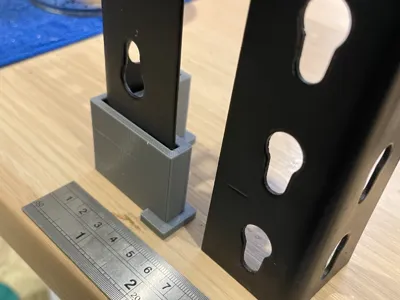 L-Shaped Steel Angle Feet