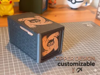 Werewolf box, secure closure. Customizable