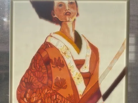 Sakura Kimono Japan Princess lithophane