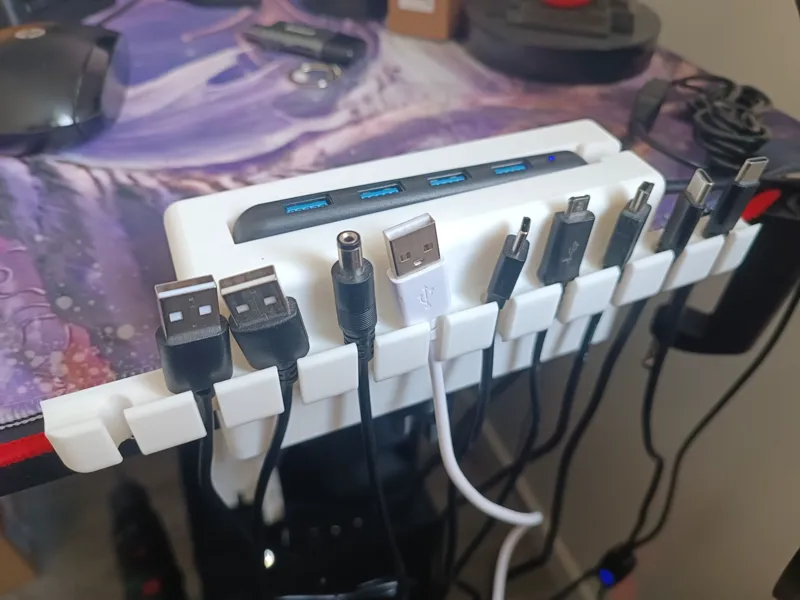 porte cable usb