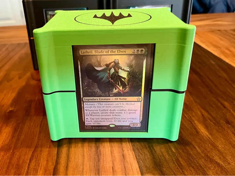 MTG Commander Deck Box with Sideboard