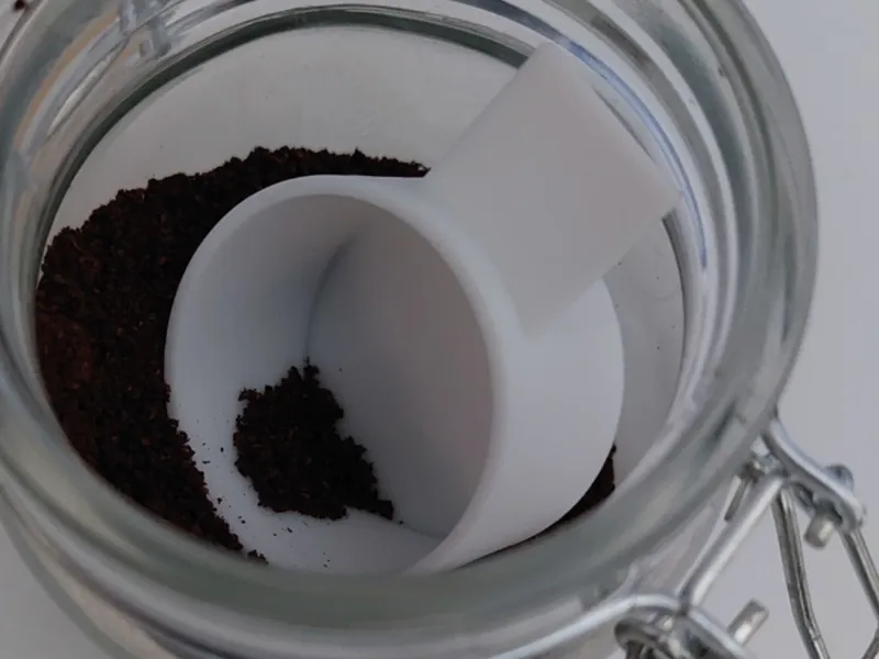 Compact coffee spoon