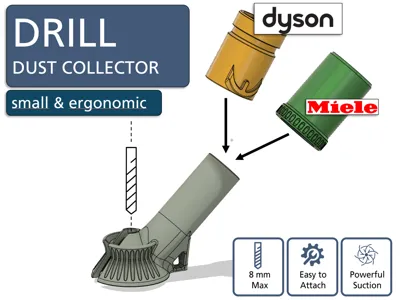 drill dust collector