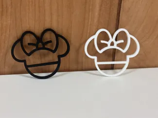 Minnie Mouse Shirt Clip
