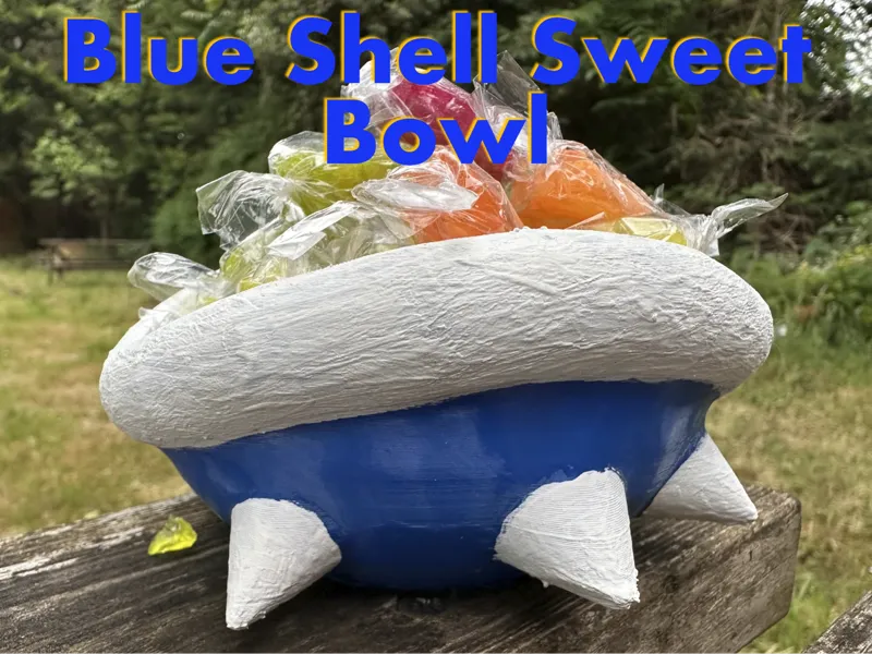 Mario Blue Shell Sweet Bowl 