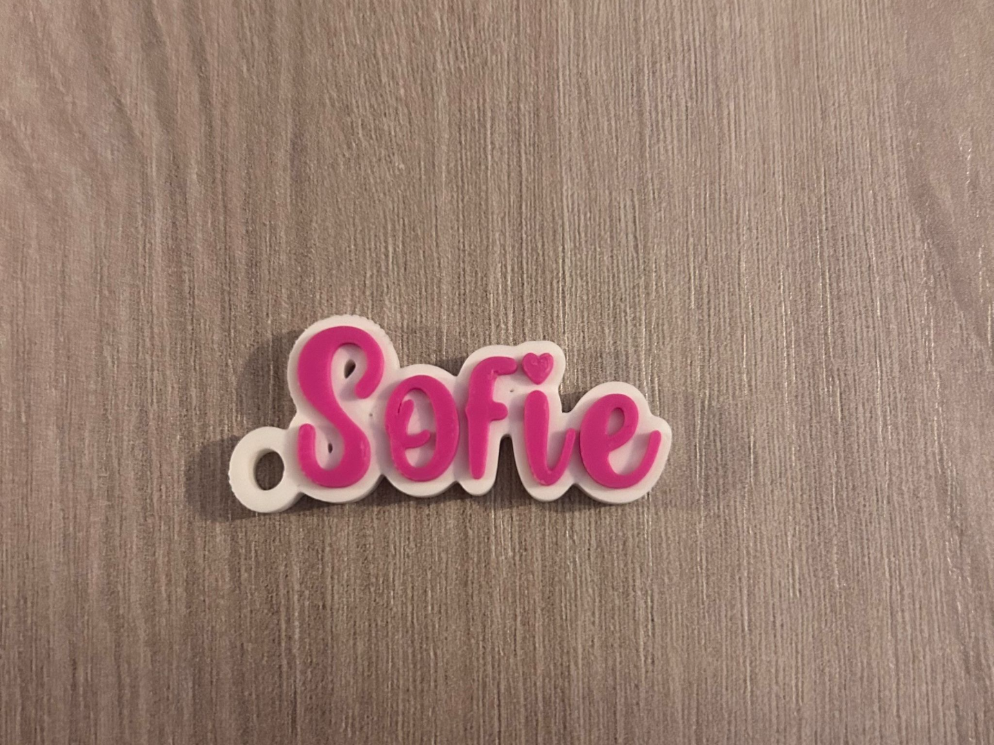 Sofie name keychain