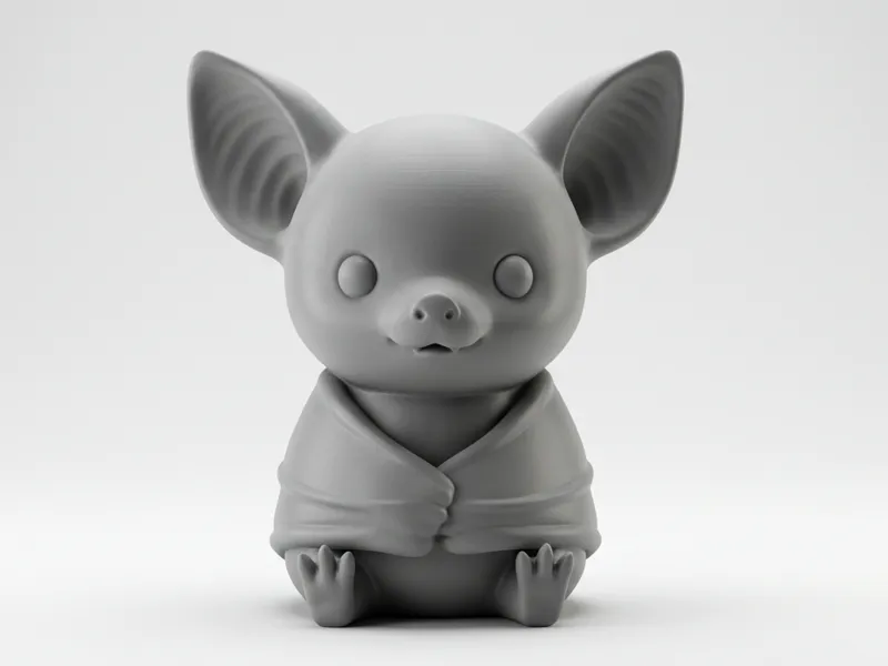 Mini Cute Bat Figurine