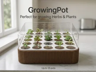 GrowingPot – Modular seed starting system