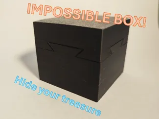 Impossible box - magic trick