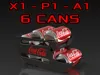 X1/P1/P2/A1 - 6 Cans