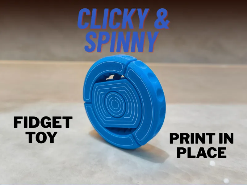 Spinny & Clicky  Dual Fidget 