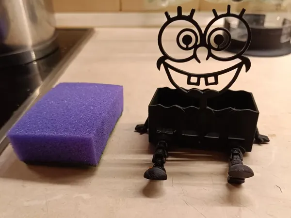 Porte-éponge Bob l'éponge pour évier