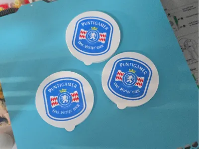 Soda can lids for 0.33L and 0.5L Puntigamer cans