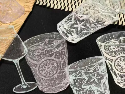 Summer Iced Drink Bookmark