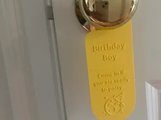 Birthday Sign