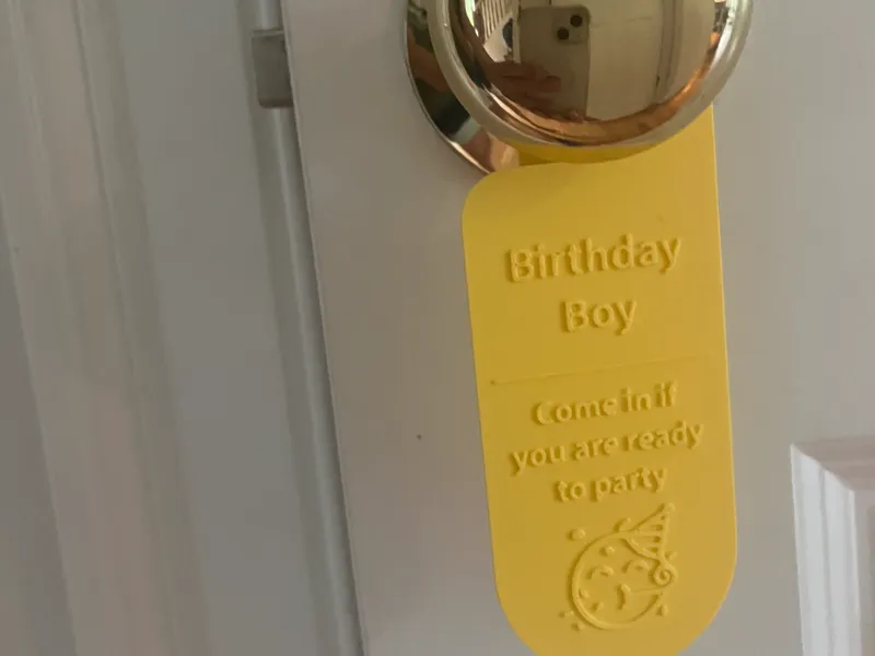 Birthday Sign