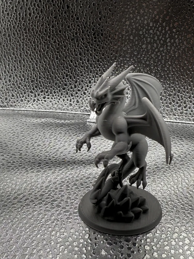 Ember Dragon Heart of the Inferno - Free 3D Print Model - MakerWorld