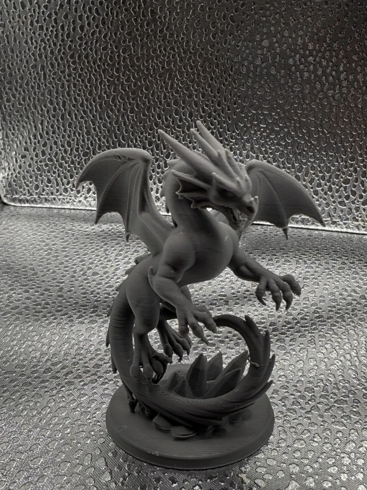 Ember Dragon Heart of the Inferno - Free 3D Print Model - MakerWorld
