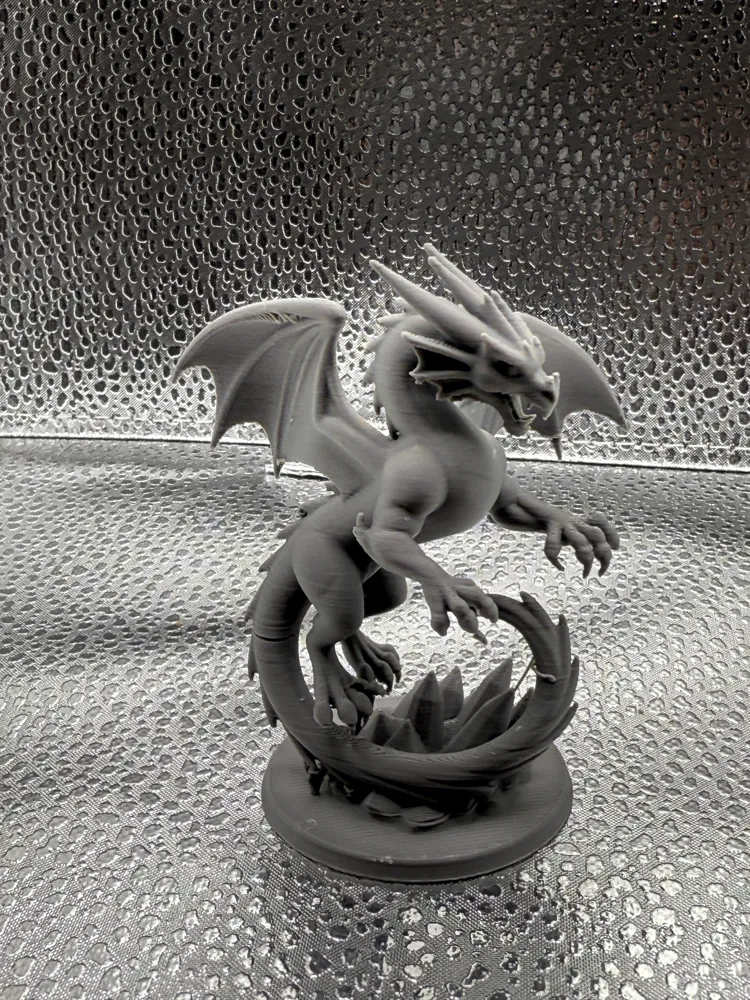 Ember Dragon Heart of the Inferno - Free 3D Print Model - MakerWorld