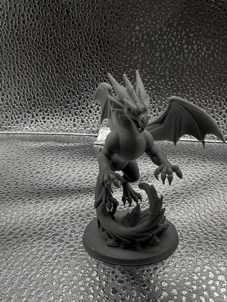 Ember Dragon Heart of the Inferno - Free 3D Print Model - MakerWorld