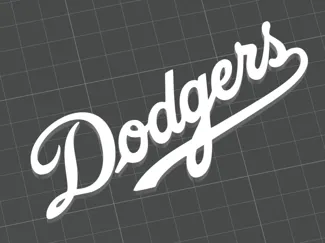 Los Angeles Dodgers MLB Baseball Logo 
