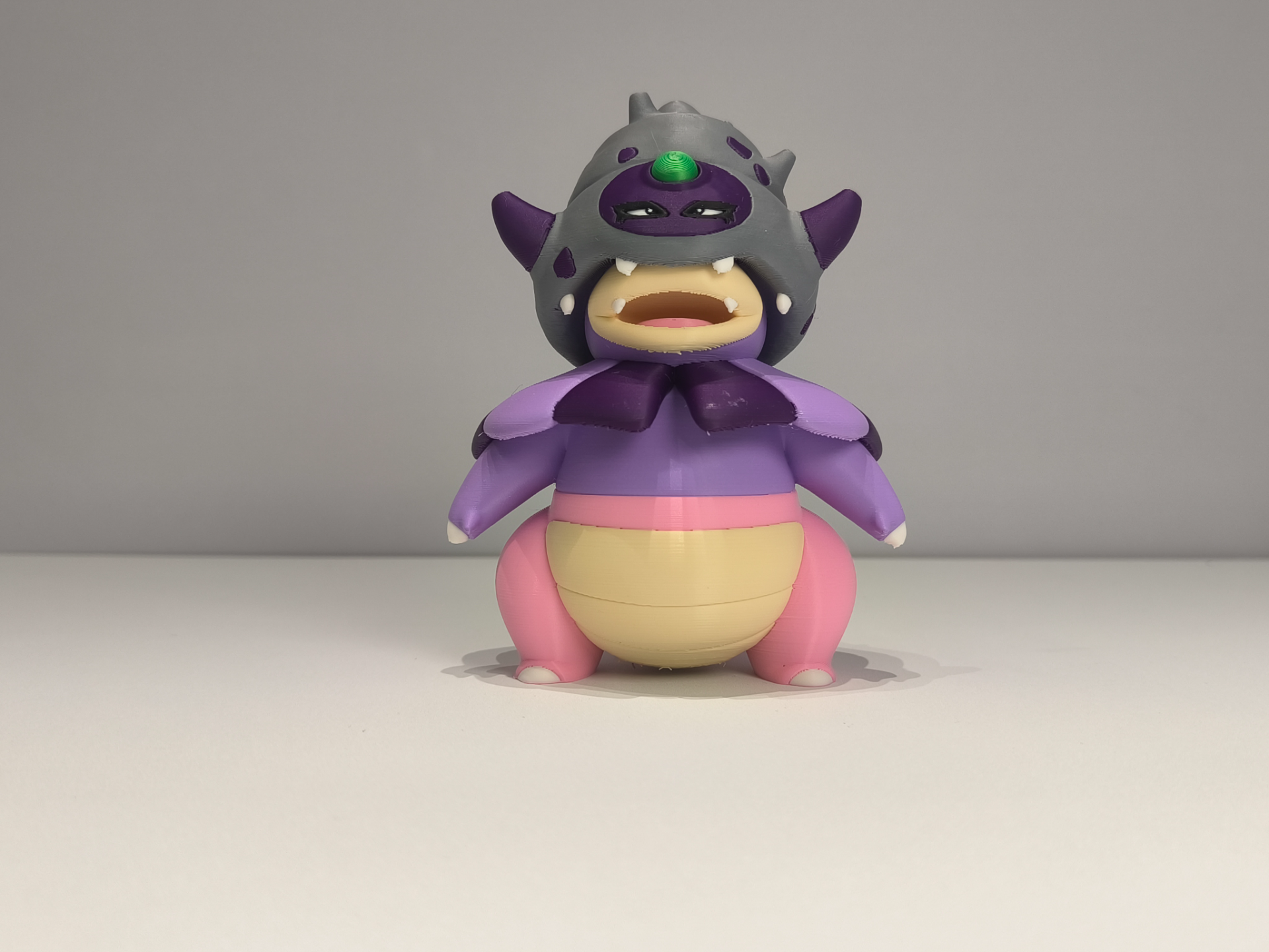 宝可梦 第二世代 #0199.1 呆呆王伽勒尔的样子(Slowking-Galar)多色模型